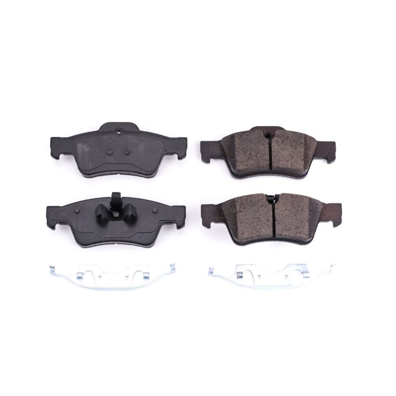 Power Stop 2011 Mercedes-Benz G55 AMG Rear Z17 Evolution Ceramic Brake Pads w/Hardware