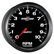 Load image into Gallery viewer, Autometer Sport-Comp II 5 inch 0-10000 RPM In Dash Tachometer