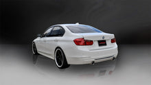 Load image into Gallery viewer, Corsa 2012-17 BMW 335i Sedan RWD F30 3in Polished Touring Dual Rear Single 3.5in Tip Cat-BackExhaust