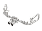 afe 14-16 Porsche 911 GT3 991.1 H6 3.8L MACH Force-Xp 304 SS Cat-Back Exhaust System w/ Brushed Tips