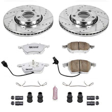 Load image into Gallery viewer, Power Stop 05-06 Audi A4 Front Z26 Street Warrior Brake Kit