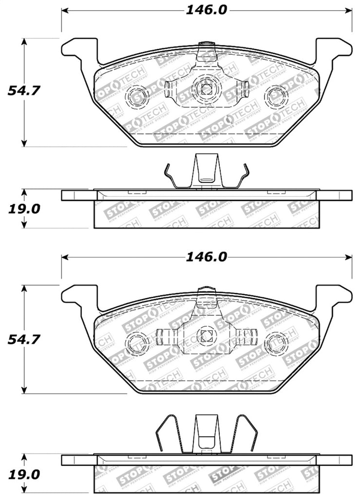 StopTech Performance Brake Pads