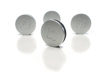 Load image into Gallery viewer, Titan 7 Center Cap / Flat 58mm Bore (4 Pack) - Iridium Silver