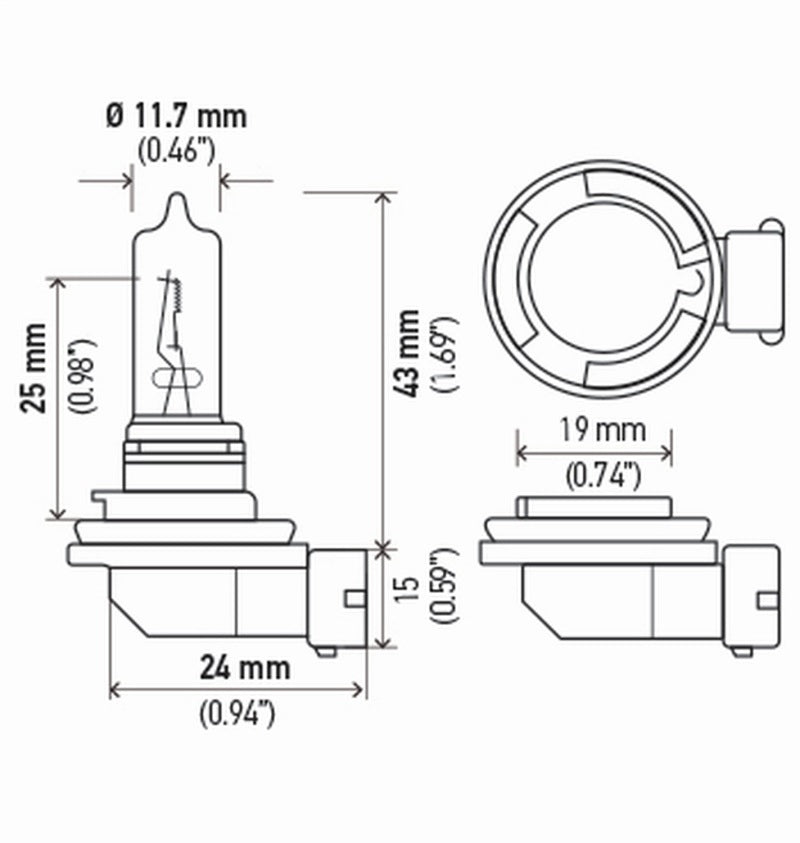 Hella Bulb H9 12V 65W Pgj195 T4 (2)