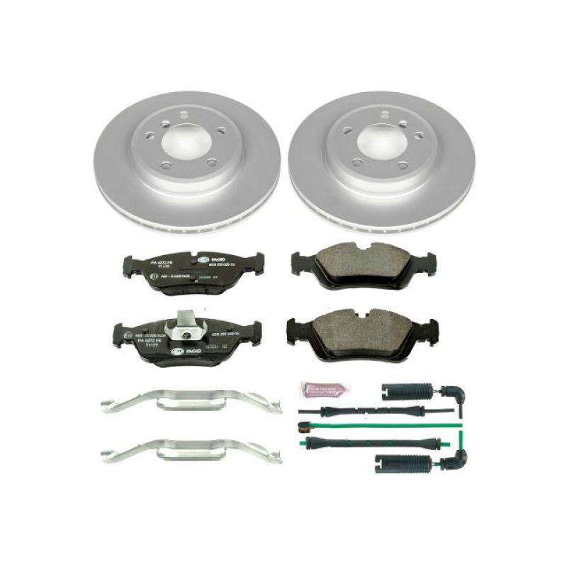 Power Stop 01-05 BMW 325xi Front Euro-Stop Brake Kit