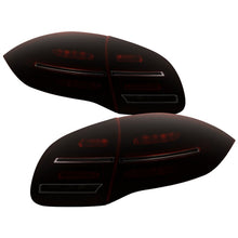 Load image into Gallery viewer, Spyder Porsche Cayenne 958 11-14 LED Tail Lights - Sequential Signal - Red Smoke