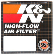 Load image into Gallery viewer, K&amp;N Filter Oval 2 7/16 inch Flange 4 1/2 inch x 3 3/4 inch Base 3 1/2 inch x 2 1/2 inch Top 3 1/2 in