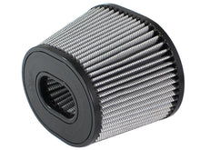 Load image into Gallery viewer, aFe MagnumFLOW Pro DRY S Intake Replacement Filter 3.5in F 9x6.5in B 6.75x5.5in T 5.375in H