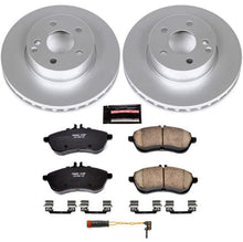 Load image into Gallery viewer, Power Stop 12-15 Mercedes-Benz C250 Front Z23 Evolution Sport Coated Brake Kit