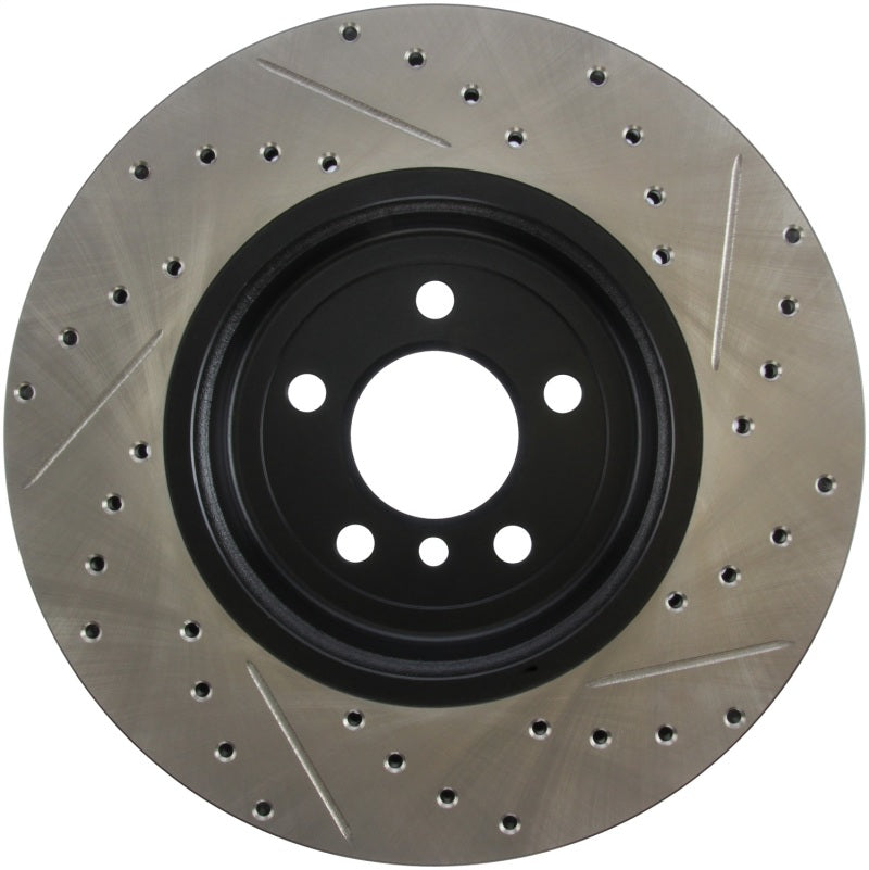 StopTech 2011-2013 BMW 535i / 2012-2016 BMW 640i Slotted & Drilled Front Right Brake Rotor