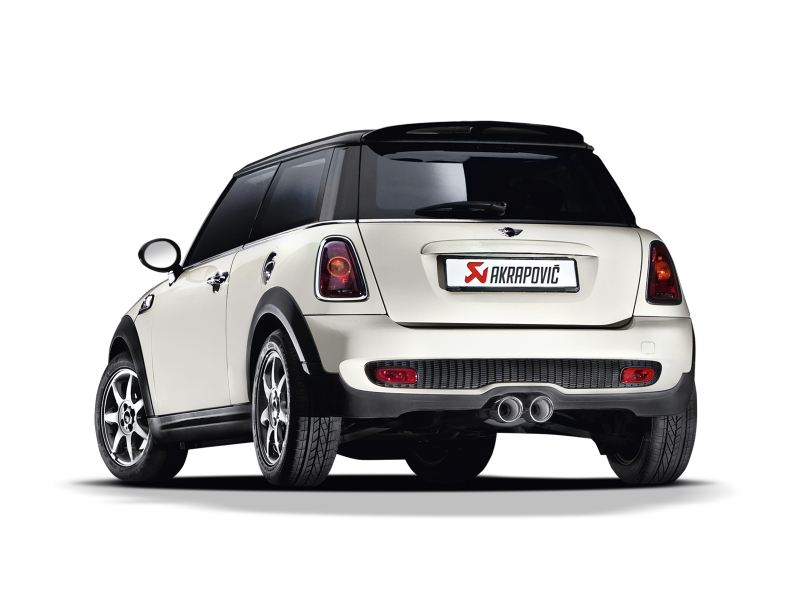 Akrapovic 07-14 MINI Cooper S (R56) / Cooper S Cabrio (R57) Evolution Line Cat Back (SS) (Req. Tips)