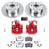 Power Stop 99-04 Audi A6 Quattro Rear Z26 Street Warrior Brake Kit w/Calipers