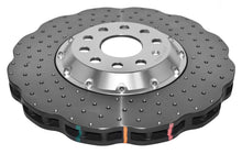 Load image into Gallery viewer, DBA 12-13 Volkswagen Golf R 2.0L Front 5000 Series Cross Drilled Rotor w/Silver Hat