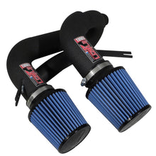 Load image into Gallery viewer, Injen 08-09 535i E60 3.0L L6 Twin intake &amp; AMSOIL Filters Wrinkle Black Short Ram Intake