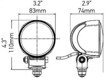 Load image into Gallery viewer, Hella Work Lamp Na 0Gr Md1224 Lt M704 1G0