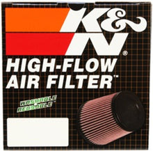 Load image into Gallery viewer, K&amp;N Filter Universal Rubber Filter 2.5 inch Flange 5.25 inch Base 5.75 inch Height