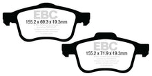 Load image into Gallery viewer, EBC 13+ Fiat 500L 1.4 Turbo Redstuff Front Brake Pads