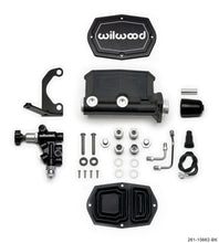 Load image into Gallery viewer, Wilwood Compact Tandem M/C - 1.12in Bore w/RH Bracket and Valve - Black