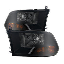 Load image into Gallery viewer, Xtune Dodge Ram 1500 09-12 ( Non Quad Headlights ) Crystal Headlights Black Smoked HD-JH-DR09-AM-BSM