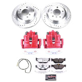 Power Stop 07-10 BMW 328i Rear Z26 Street Warrior Brake Kit w/Calipers