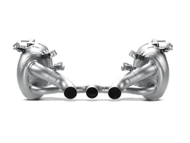 Akrapovic 10-15 Ferrari 458 Italia/458 Spyder Slip-On Line (Titanium) w/ Carbon Tips