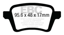 Load image into Gallery viewer, EBC 13+ Fiat 500L 1.4 Turbo Redstuff Rear Brake Pads