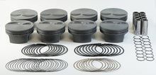 Load image into Gallery viewer, Mahle MS Piston Set GM LS 429ci 4.130in Bore 4in Stk 6.125in Rod .927 Pin -3cc 12.2 CR Set of 8