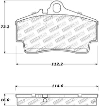 Load image into Gallery viewer, StopTech Street Touring 97-04 Porsche Boxster / 00-08 Boxster S Rear Brake Pads