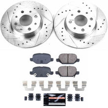 Load image into Gallery viewer, Power Stop 13-18 Fiat 500 Rear Z23 Evolution Sport Brake Kit