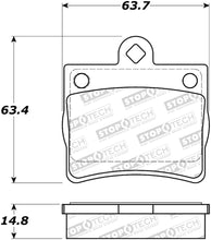 Load image into Gallery viewer, StopTech Street Brake Pads