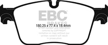 Load image into Gallery viewer, EBC 2016+ Jaguar F-Pace 2.0L TD (180) Greenstuff Front Brake Pads