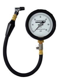 Moroso Tire Pressure Gauge 0-60psi - 4in Display - 1/2 Percent Accuracy