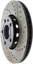 Load image into Gallery viewer, StopTech 96-7/04 Audi A4 / 95-01 A6 / 7/98-05 VW Passat Left Front Slotted and Drilled Rotor