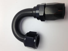 Load image into Gallery viewer, Fragola -6AN Nut x -8AN Hose 180 Degree Expanding Hose End - Black