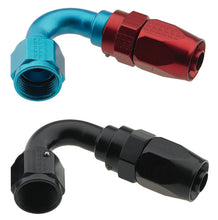 Load image into Gallery viewer, Fragola -4AN x 120 Degree Pro-Flow Hose End