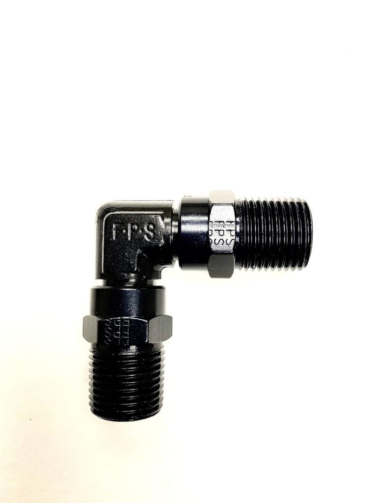 Fragola -12AN(1-1/16-12) x -16AN (1-5/16-12) ORB 90 Deg. Swivel Adapter