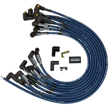 Load image into Gallery viewer, Moroso Chevrolet Small Block Ignition Wire Set - Ultra 40 - Unsleeved - Non-HEI - Over Valve - Blue