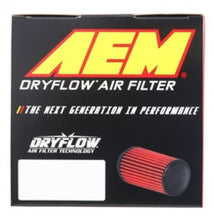 Load image into Gallery viewer, AEM Dryflow Air Filter - Round Tapered 6in Base OD x 5in Top OD x 5.5in H x 2.5in Flange ID