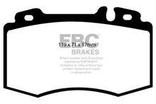 Load image into Gallery viewer, EBC 02-04 Mercedes-Benz C32 AMG (W203) 3.2 Supercharged Bluestuff Front Brake Pads