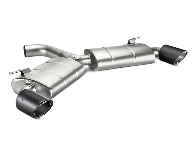 Akrapovic 13-17 Volkswagen Golf GTI (VII) Slip-On Line (Titanium) w/ Carbon Tips