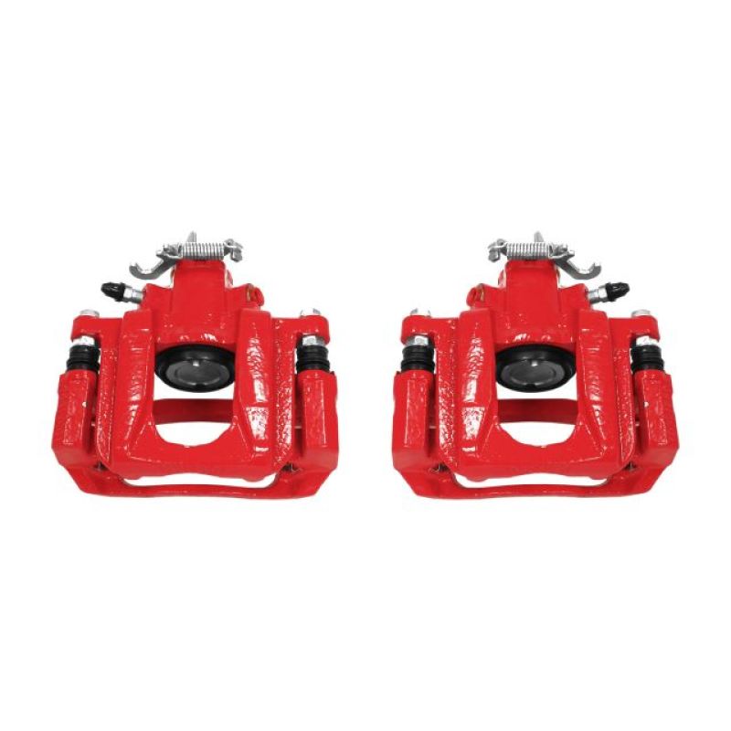 Power Stop 08-16 Chrysler Town & Country Rear Red Calipers w/Brackets - Pair