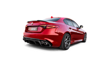 Load image into Gallery viewer, Akrapovic 17-19 Alfa Romeo Giulia Quadrifoglio Evolution Line Cat Back (Titanium) w/Link Pipes