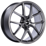 BBS CI-R 20x8.5 5x112 ET42 Platinum Silver Polished Rim Protector Wheel -82mm PFS/Clip Required