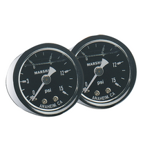 Load image into Gallery viewer, Fragola Fuel Pressure Gauge 0-30 PSI Dry