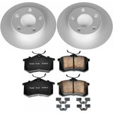 Power Stop 01-05 Audi Allroad Quattro Rear Z23 Evolution Sport Coated Brake Kit