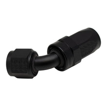 Load image into Gallery viewer, DeatschWerks 8 AN Female Flare Swivel 60-Degree Hose End CPE - Anodized Matte Black