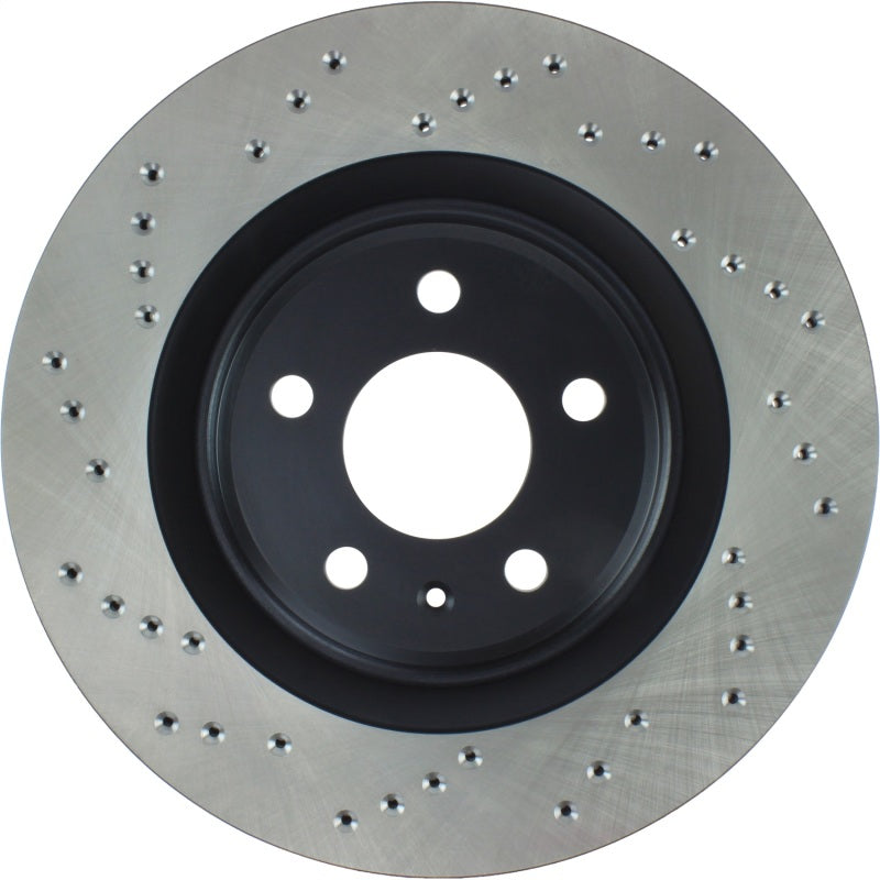 StopTech 12 Audi A6 Quattro/11-12 A7 Quattro/13 Q5/7-11/13 S4/12 S5 Rear Right Drilled Cryo Rotor