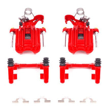 Load image into Gallery viewer, Power Stop 03-05 Audi A4 Rear Red Calipers w/Brackets - Pair