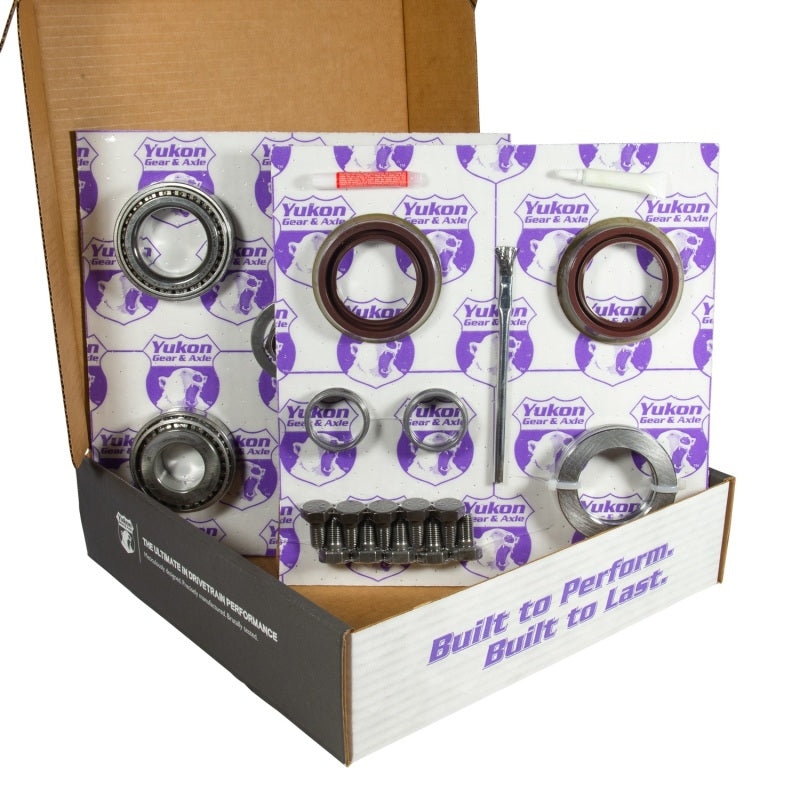 Yukon 8.6in GM 4.11 Rear Ring & Pinion Install Kit 30 Spline Positraction Axle Bearings and Seals