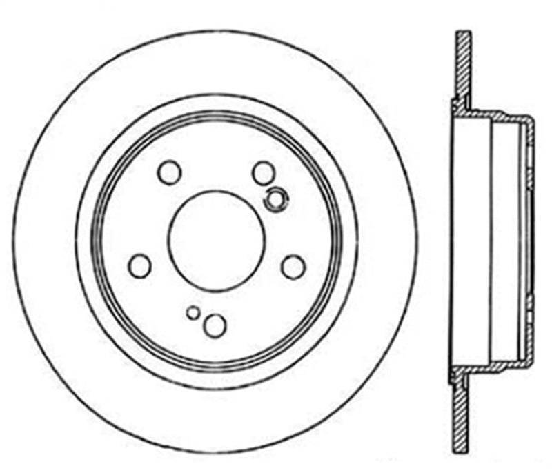 StopTech Drilled Sport Brake Rotor